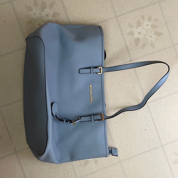 large baby blue tote bag - Picture 1 of 3